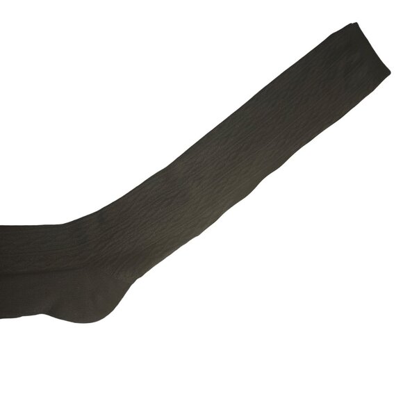 Forever 21 NWT 2 pairs womens ribbed socks knee high black color one size new - Picture 7 of 9